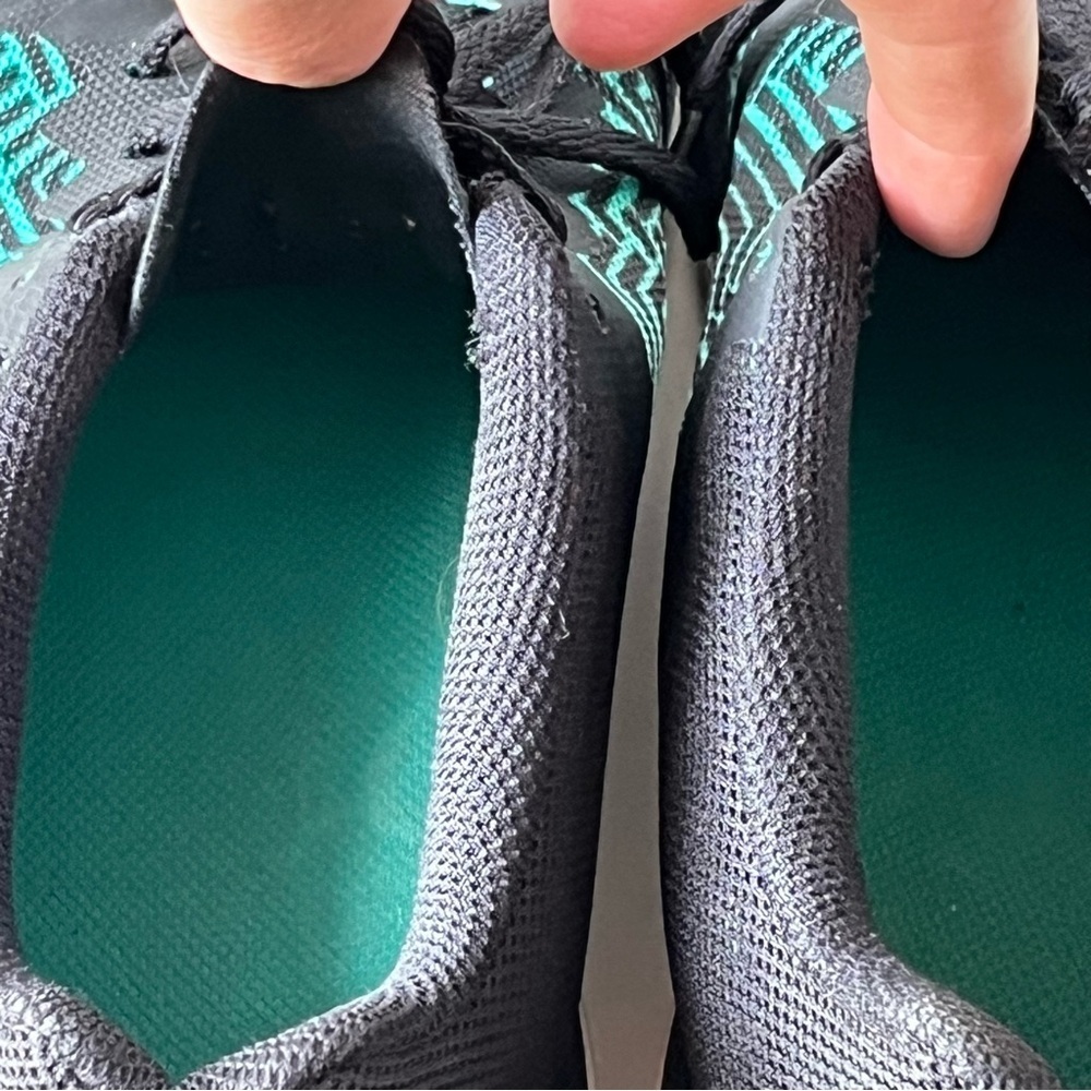 Nike FS Lite Run 3 Running Women’s Black Teal Athletic Shoes Size 10 Lightweight - Picture 11 of 12